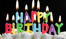 生日英文祝福