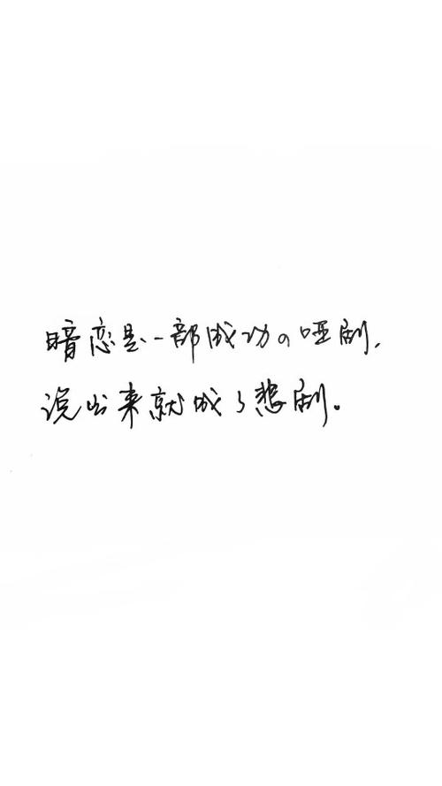 经典语录：您是青春的快乐，我想反过来告诉您这句话