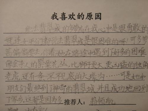 阅读《绿野仙踪》后的600个单词