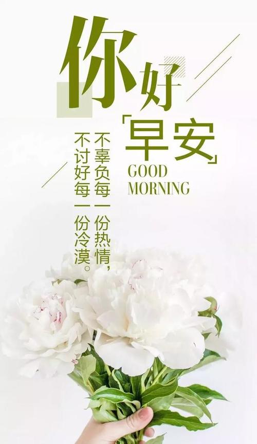 早安心语：不要忘记过去，不要提及未来
