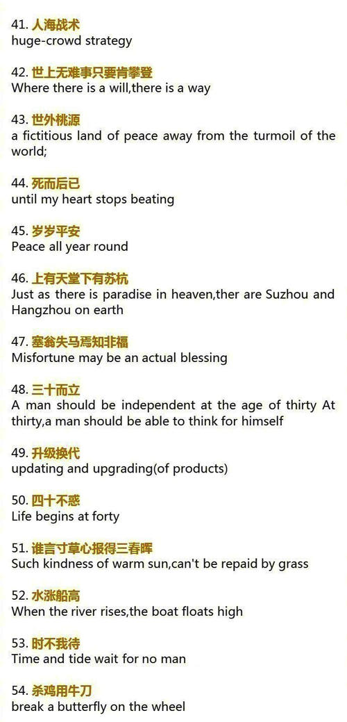 经典英语谚语
