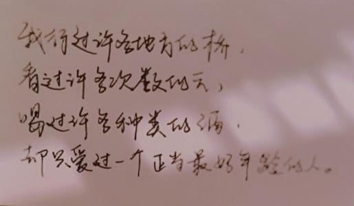 沉从文情书