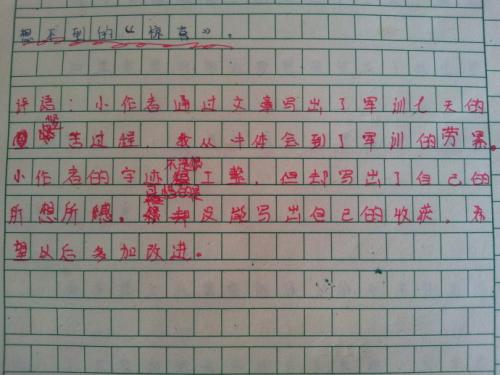 高级个人评论