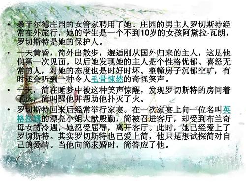 简爱读完300字