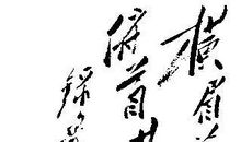 横眉冷对千夫指全诗