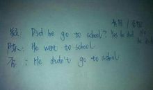 一般过去时的句子