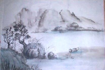 结合动静的诗