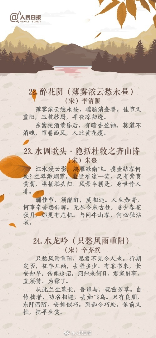 重阳节古诗