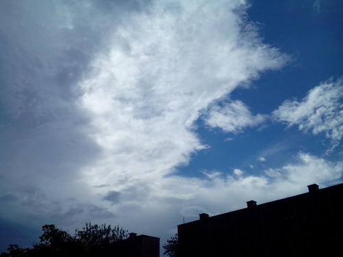 东方日出，西方雨