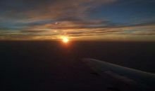 描写夕阳颜色的句子