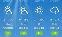 天气温馨提示语