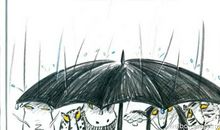 喜欢下雨天作文