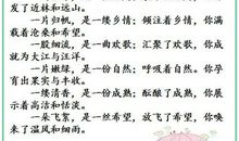 描写青春的排比句