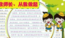 教师节手抄报内容