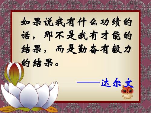 关于持久性的著名格言