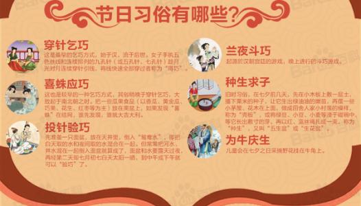 七夕的习俗