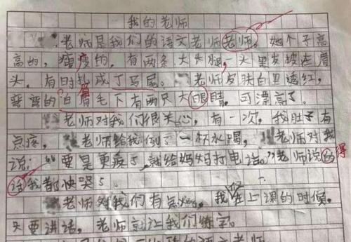 写作文：我的老师