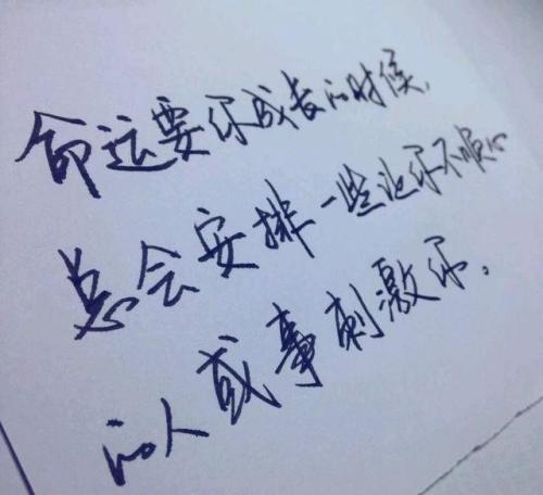 最现实的句子