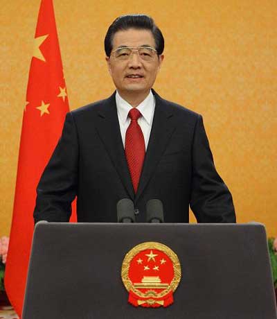 胡锦涛主席2009年新年贺词