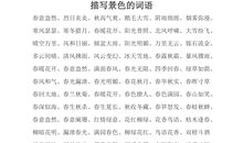 形容时间很短的词语