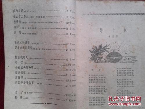 何其芳的诗歌