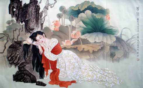 李庆照：环溪沙·小院休闲窗春已深