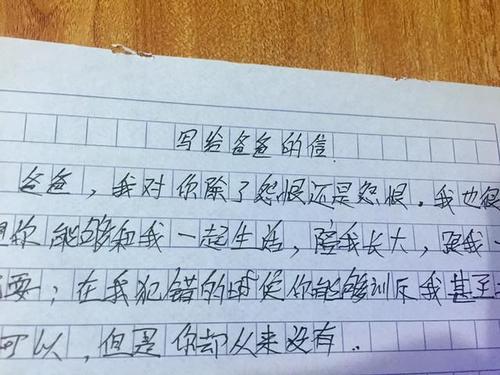 爸爸作文