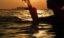 表示傍晚时分的句子