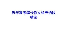 高考作文精彩语段