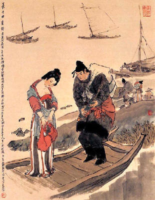 李白：长干星