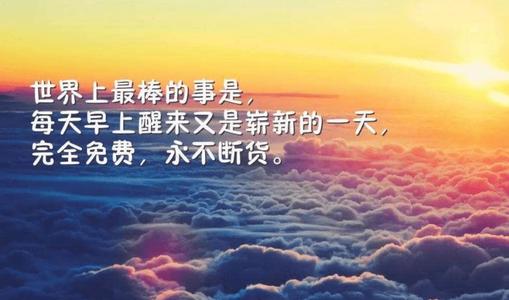 关于阳光的声明