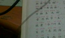 形容时间快的诗句