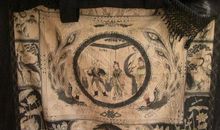 绕口令蓝布棉门帘