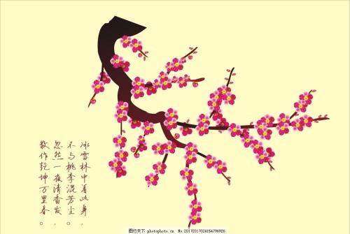 一首赞美梅花的诗