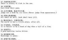 英语谚语大全带汉语