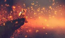 想放弃恋人对他说的话