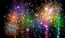 描写放烟花的段落