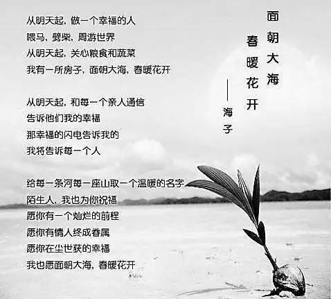 海子的诗
