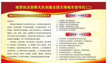 城市管理法律知识进万家宣传标语