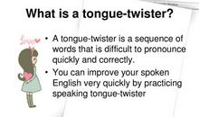 精选英语绕口令