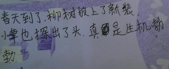 用什么漂亮的句子描述春天