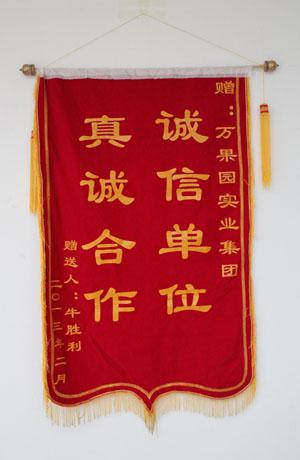 三角旗留言