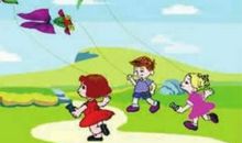 描写放风筝的片段