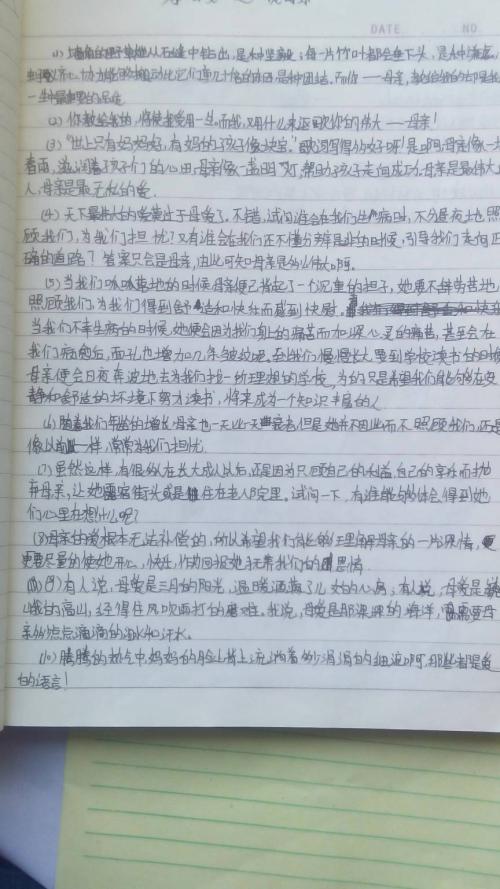 书中漂亮句子的摘录
