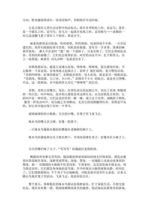 带有抒情场景的好句子和段落