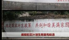 计划生育标语