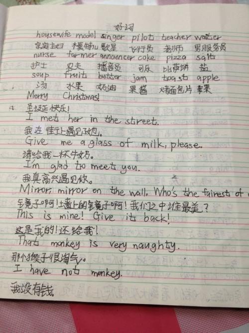 英文段落摘录