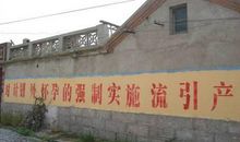 计划生育宣传标语