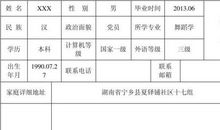 就业推荐表自我评价