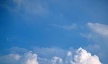 赞美蓝天白云的句子